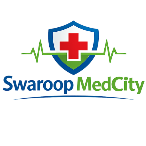Swaroop Med City Logo